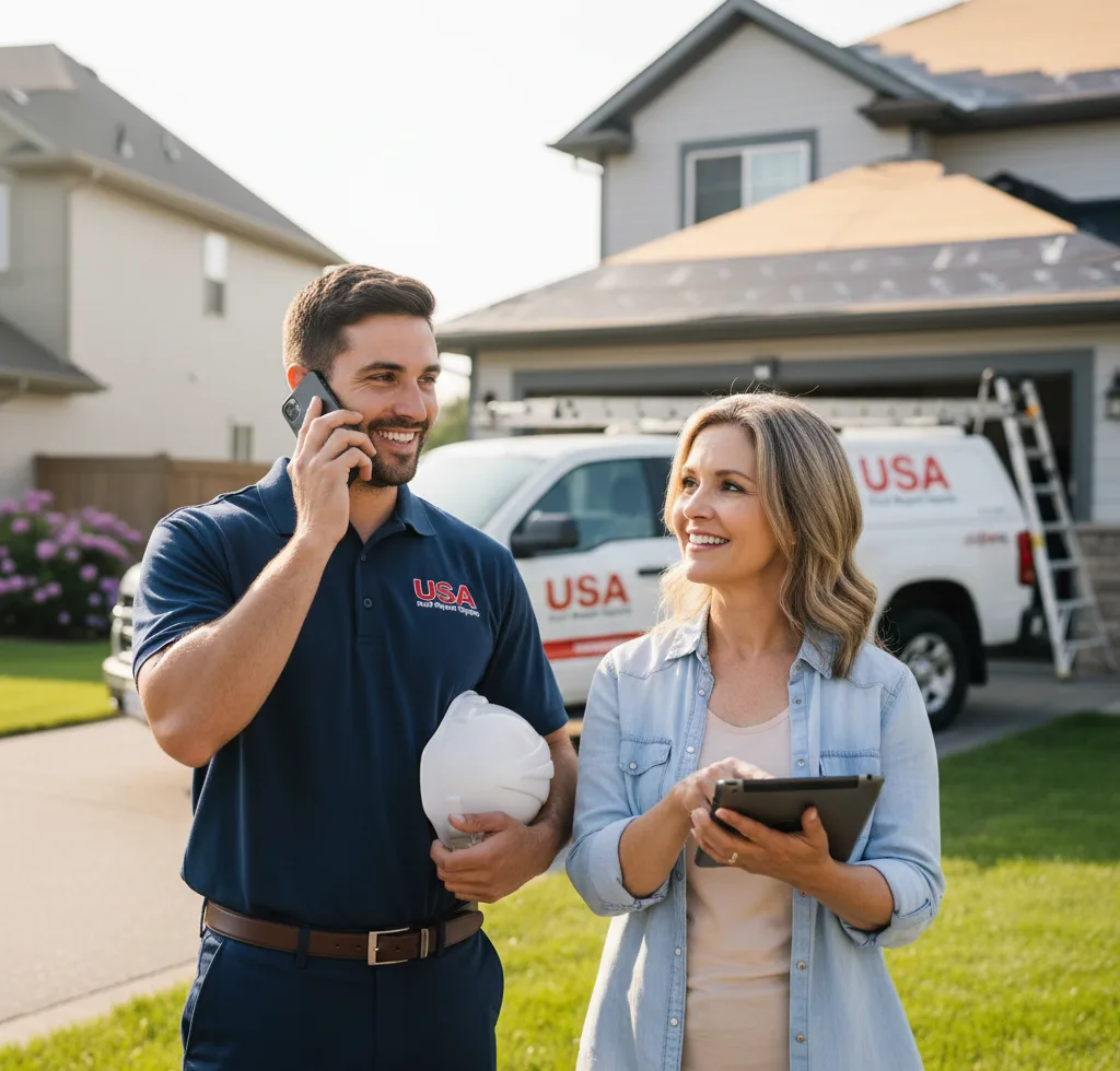 USA Roof Repair Experts customer support in Sylvania